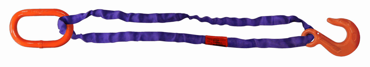 Lift-All 2-Ply Endless Quad Oblong w/ Sling Hook Tuff-Edge Web Bridle 1"
