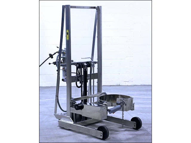 Morse Stainless Steel Vertical-Lift Drum Pourer