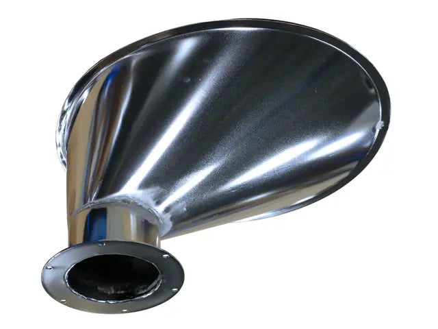 Morse Stainless Steel Asymmetric 90º Drum Cone to Control Dry Material Dispensing