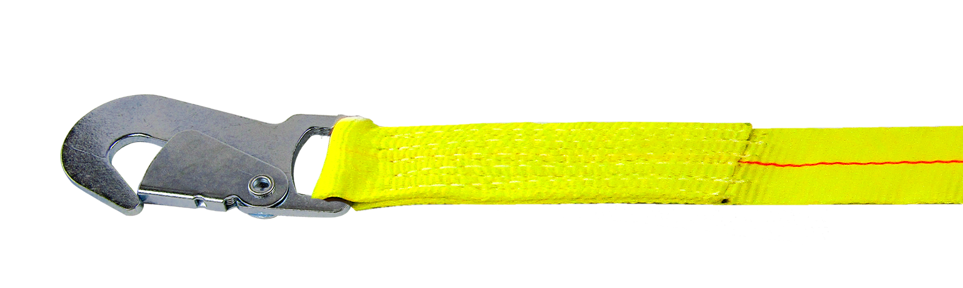 Lift-All Stamped Snap Hook Hi-Viz 10k Load Hugger Tuff-Edge Tiedown w/ Ratchet 2"