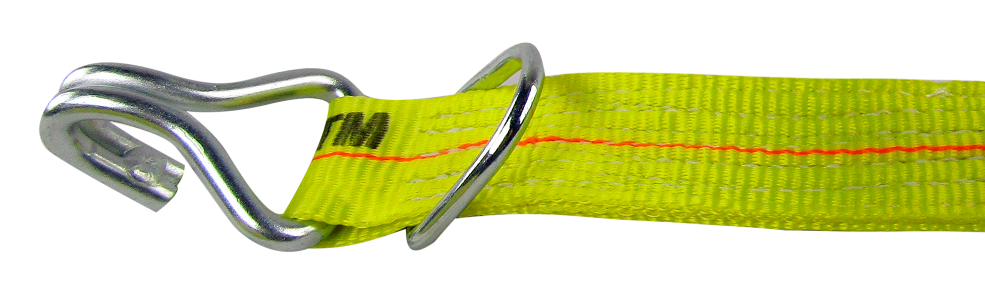 Lift-All Hi-Viz Hook & Keeper 5k Load Hugger Tuff-Edge Tiedown w/ Ratchet 2"