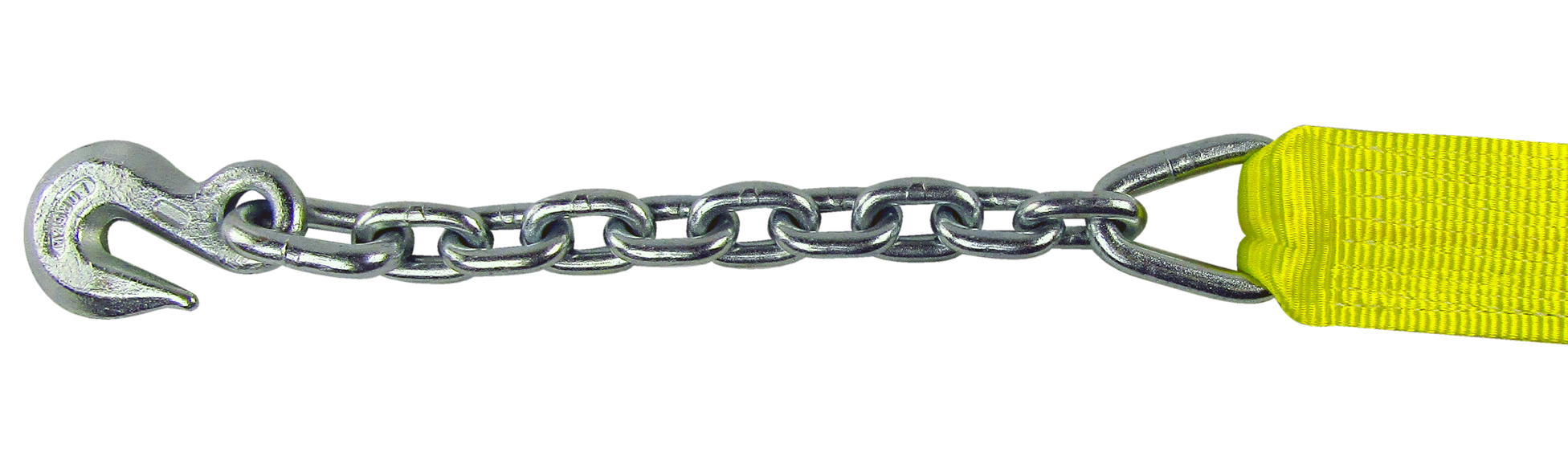 Lift-All Hi-Viz Chain Anchor 15k Load Hugger Tuff-Edge Tiedown w/ Ratchet 4"