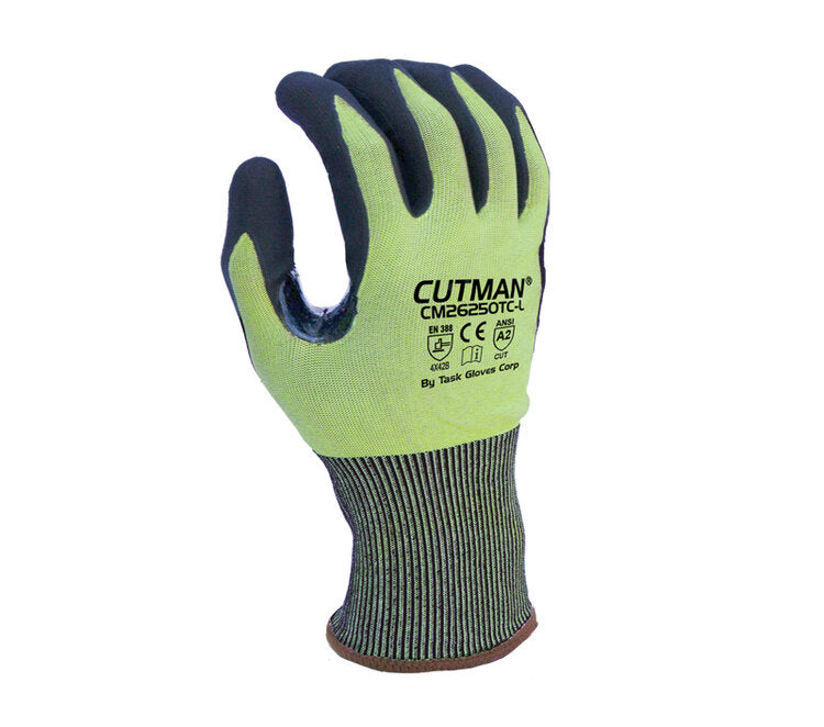 TASK GLOVES - CUTMAN® - 18 Gauge Gloves, HDPE, PU Coated, Touchscreen Compatible - Quantity 12 Pair