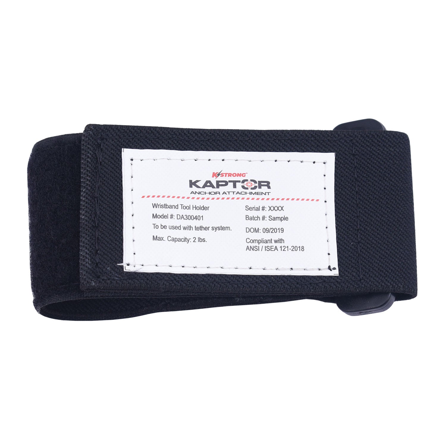 KStrong® Kaptor™ Pull-On Wrist Lanyard with Buckle 2 lbs.