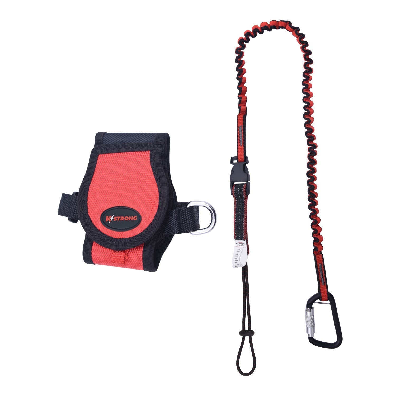 KStrong® Kaptor™ Tape Measure and Elastic Lanyard Kit