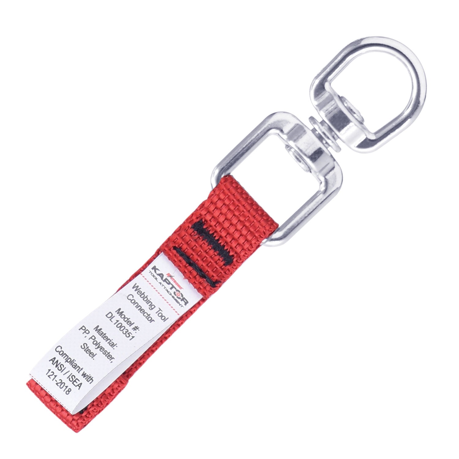 KStrong® Kaptor™ Web Tool Tails with Swivel, 3 lbs. 6-pack (ANSI)