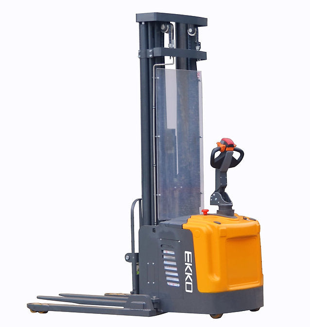 EKKO EB16EA 4400lbs Fully Powered Straddle Stacker