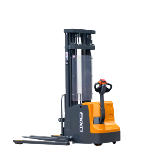 EKKO EB20E 4400lbs Fully Powered Straddle Stacker