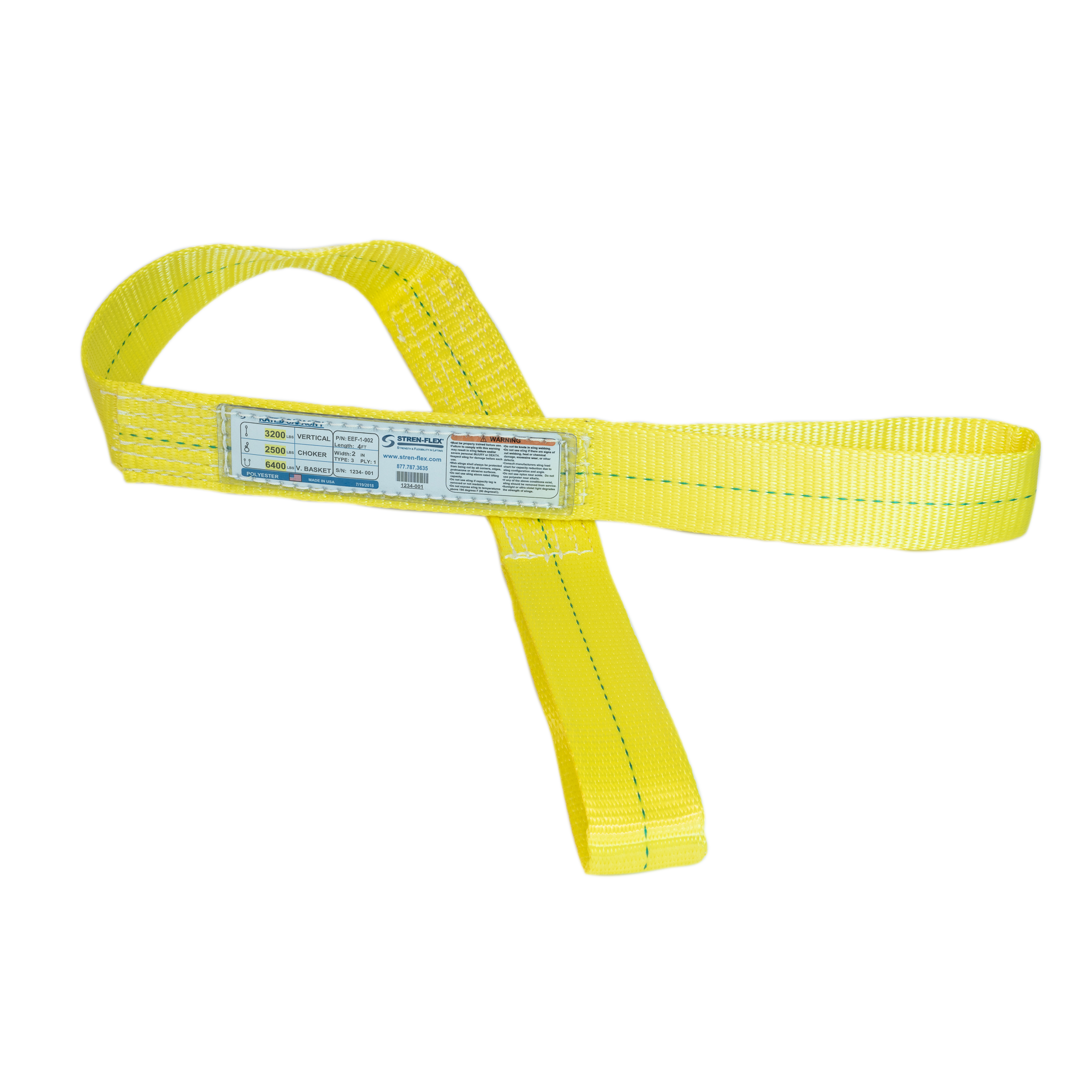 Polyester Flat Eye & Eye Web Sling - Type 3