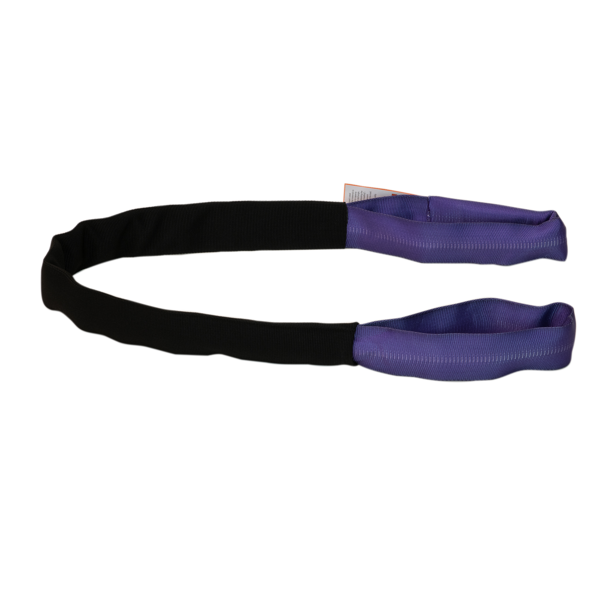Standard Polyester Round Sling - Purple - Eye & Eye - 2,600 lbs