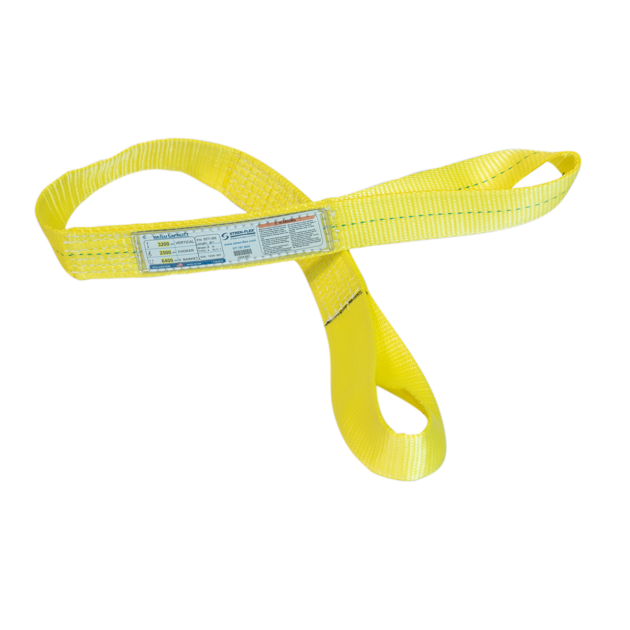 Polyester Twisted Eye & Eye Web Sling - Type 4