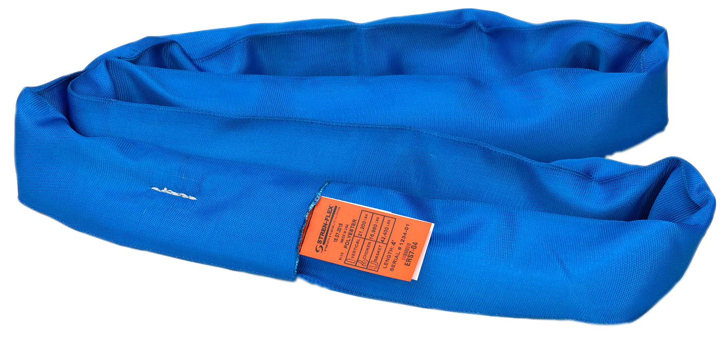 Standard Polyester Round Sling - Blue - Endless - 21,200 lbs