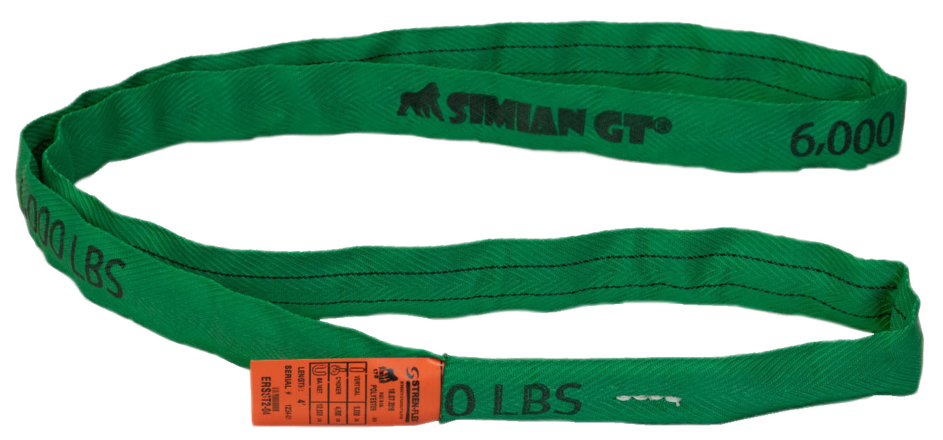 SIMIAN® GT Roundsling - Green - Endless - 6,000 lbs