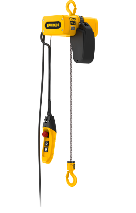 Harrington EM Top Hook 3-Phase Mini Hoist