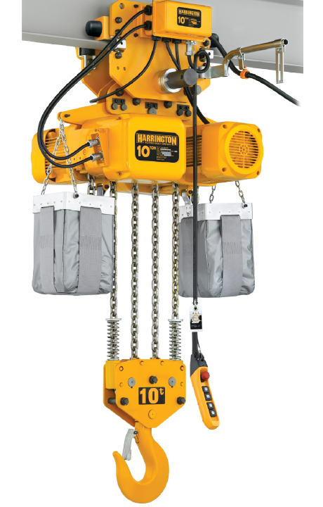 Harrington ERM 3Ph Motorized Trolley Electric Chain Hoist