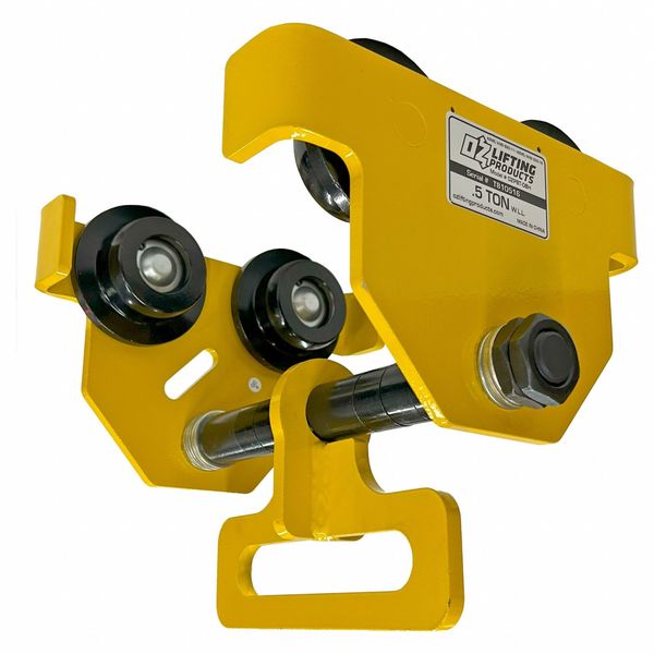 OZ Lifting 0.5Ton Push Beam Trolley for OBH500 and OBH1000 Builders Hoists