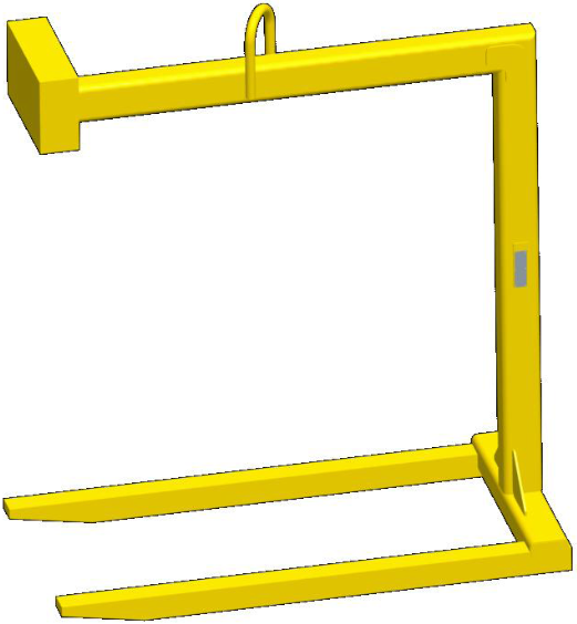 Machining & Welding Fixed Bale Pallet Lifters