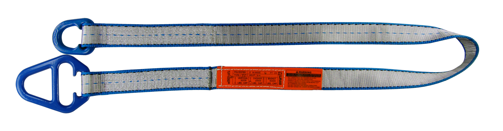 Lift-All 2-Ply Triangle/Choker Tuff-Edge III Polyester Web Slings 12"