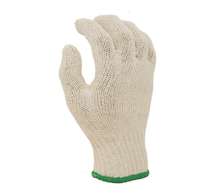 TASK GLOVES - 7 Gauge Gloves, Cotton/Polyester with 1-sided Premium PVC dots, VEND PACK - Quantity 12 Pair