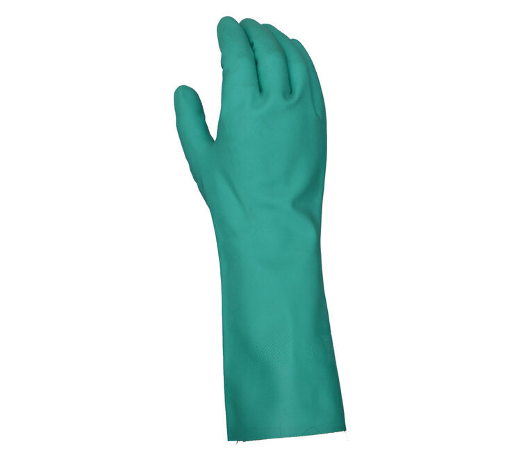 TASK GLOVES - (TSK6002) 11 mil Green Nitrile Gloves, 13" length, Unlined, Diamond shaped grip - Quantity 12 Pair