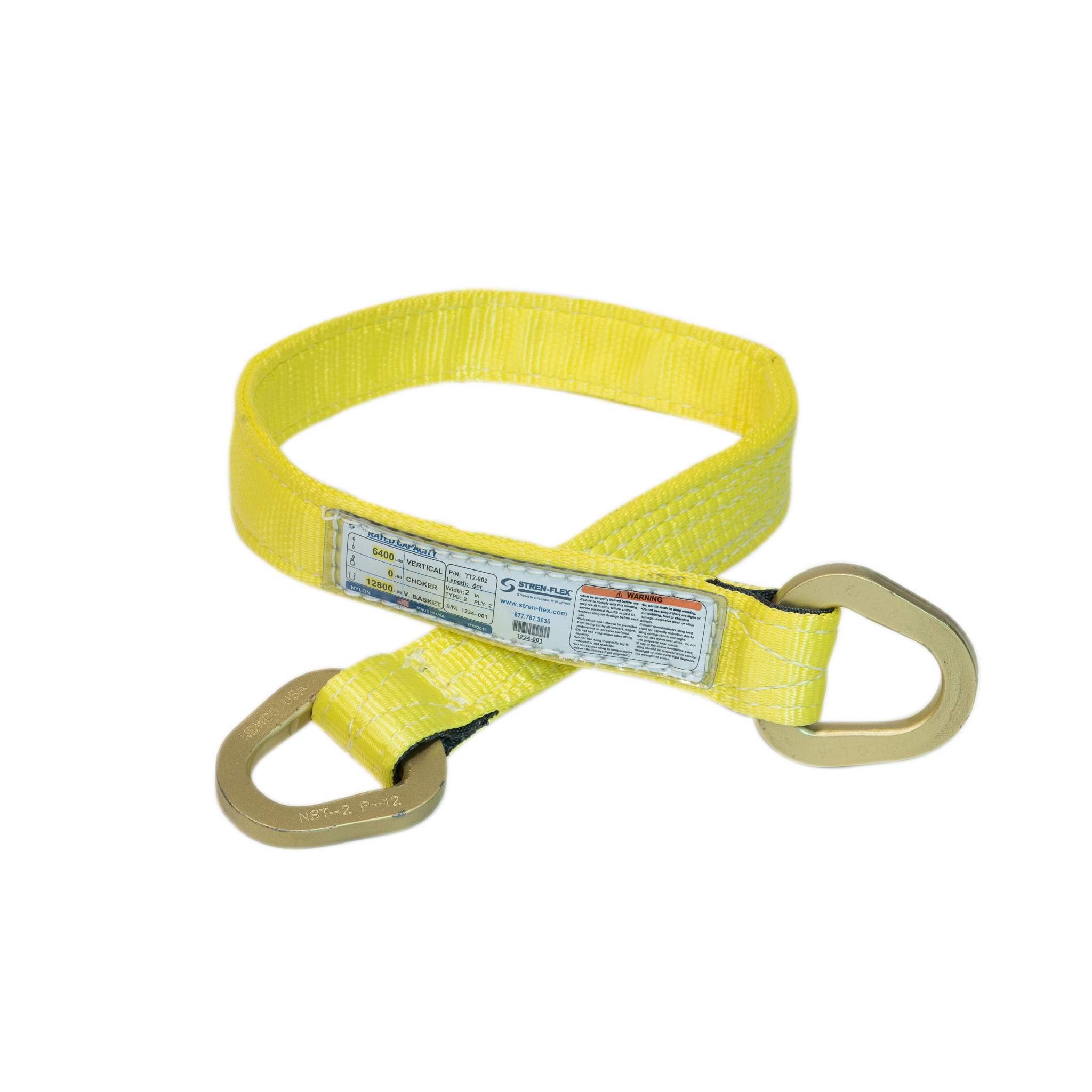 Aluminum Triangle Triangle Web Sling - Type 2