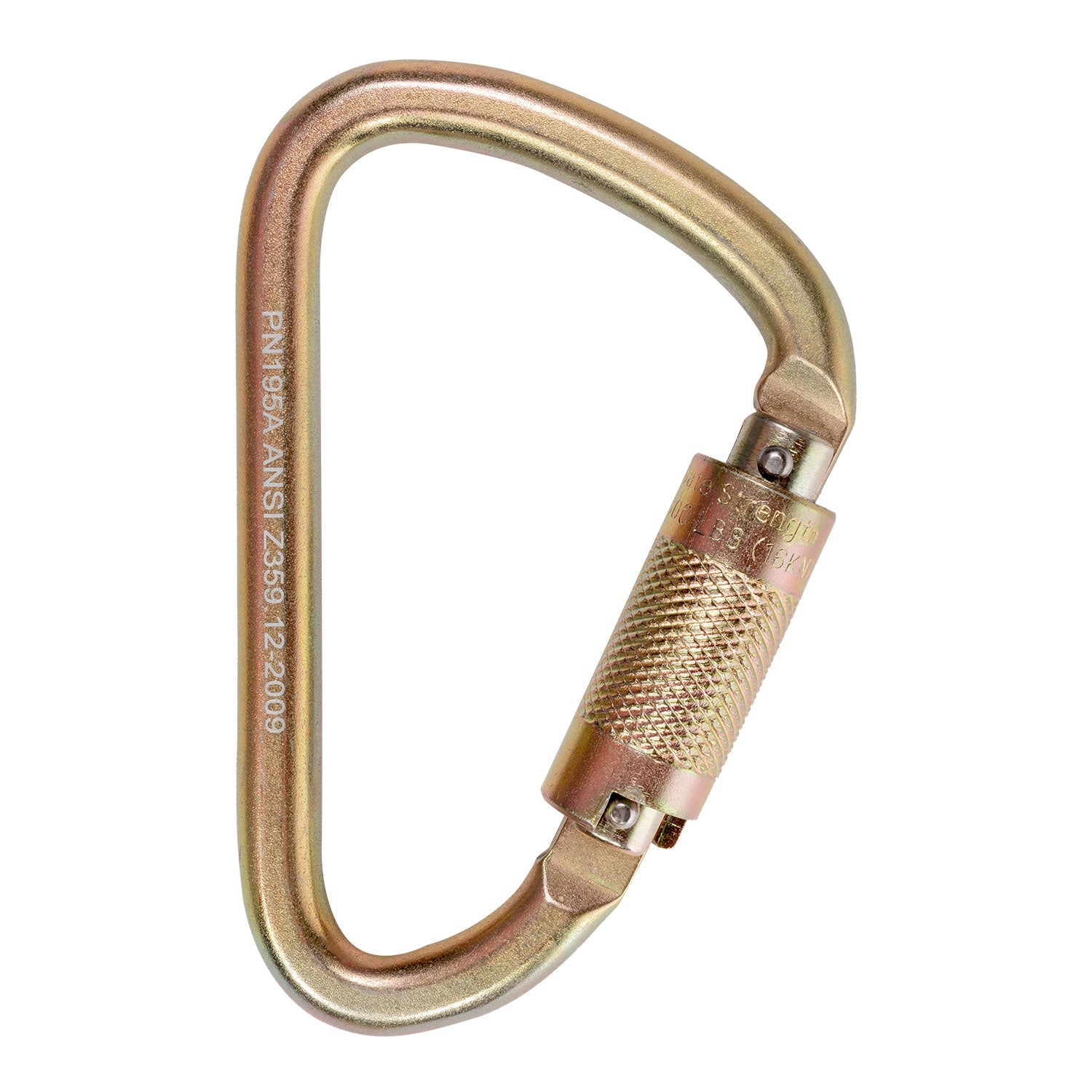 KStrong® Small Steel Carabiner 1” Gate Opening (ANSI)