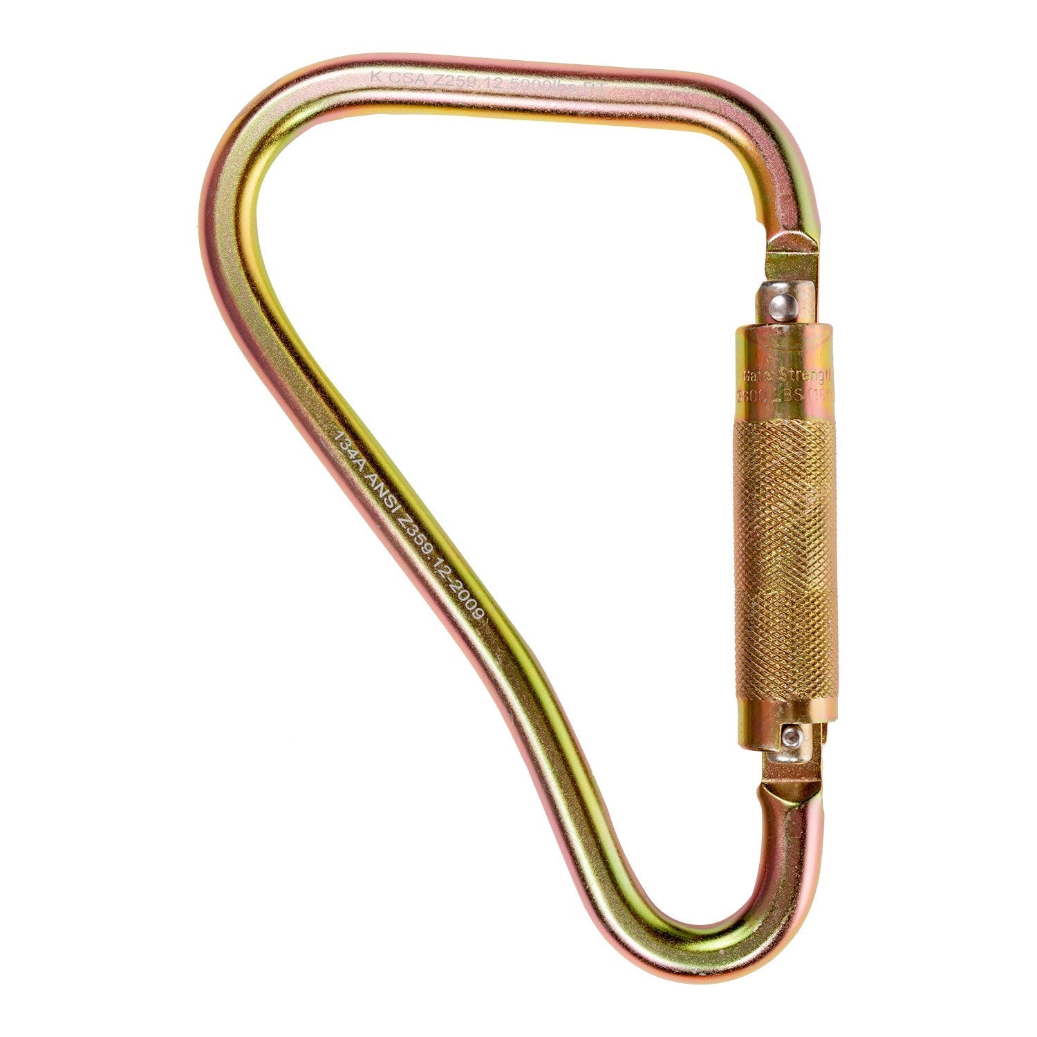 KStrong® Large Steel Carabiner 2" Gate Opening (ANSI)