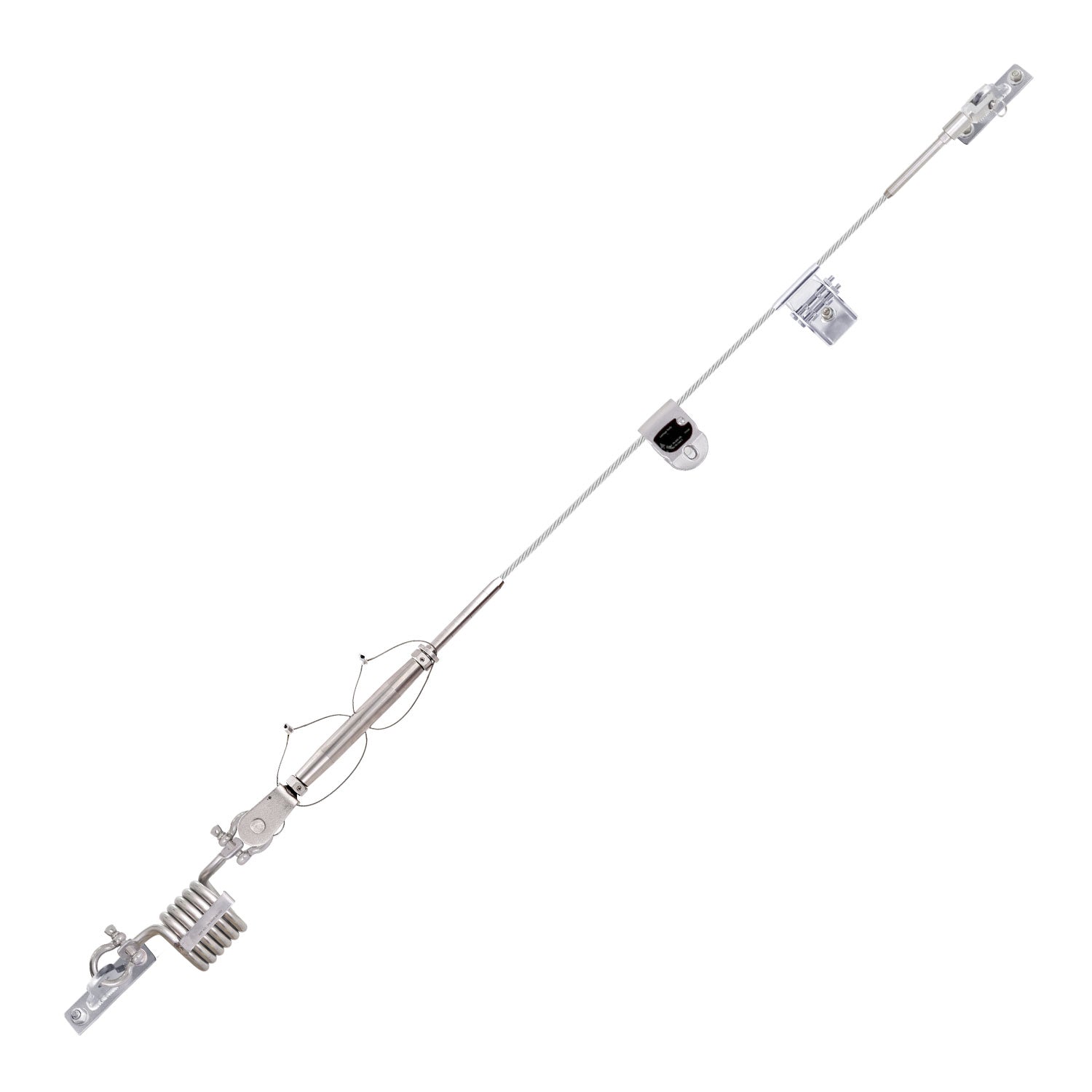 KStrong® Stainless Steel 4-Person Horizontal Lifeline System