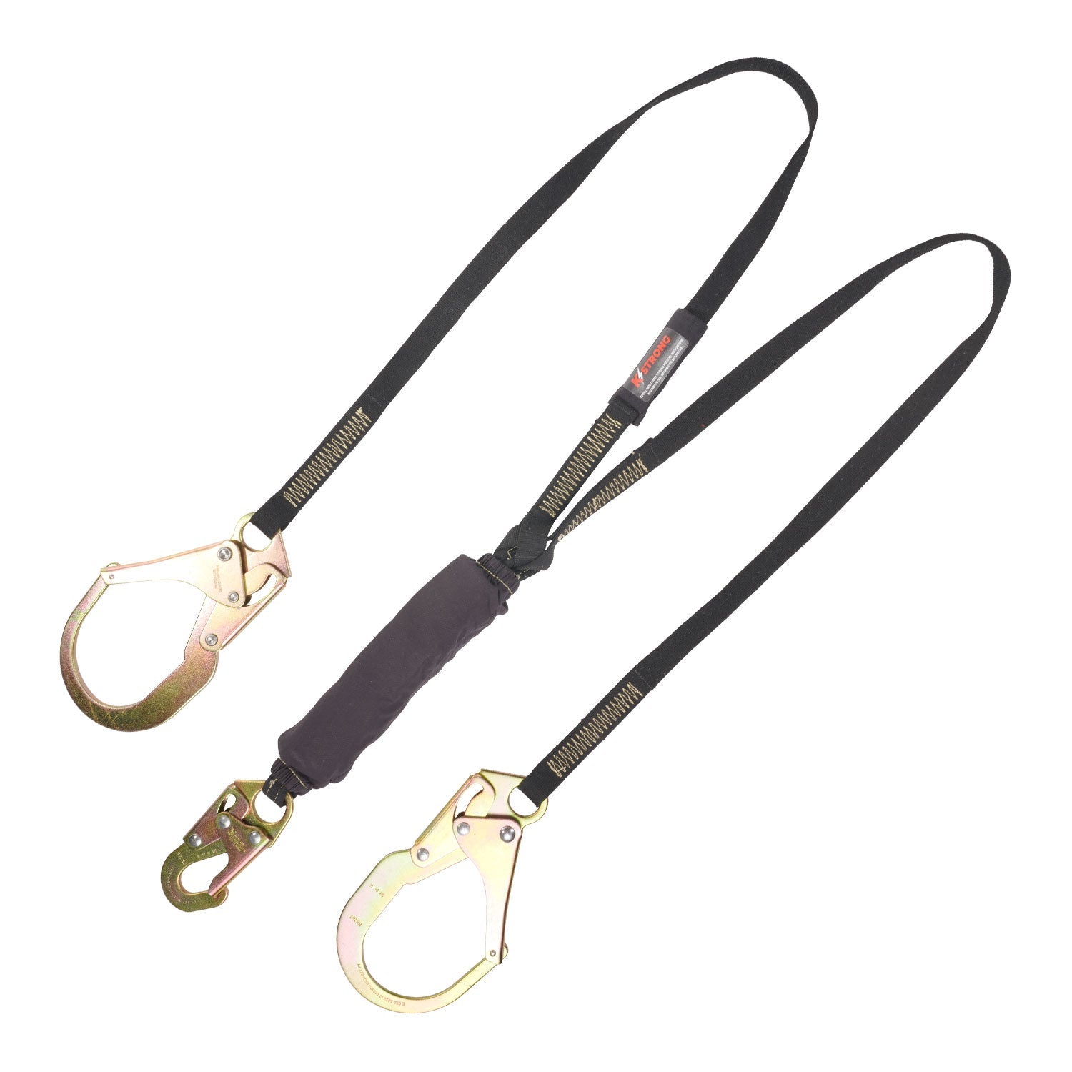 KStrong® 6 ft. Twin Leg 100% Tie-off Arc Flash Rated Shock Absorbing Lanyard (ANSI)