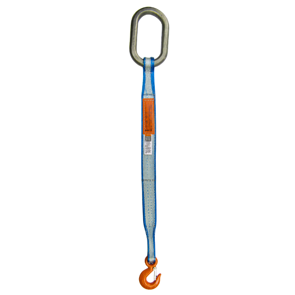 Lift-All 2-Ply Single Oblong w/ Sling Hook Tuff-Edge Web Bridle 4"