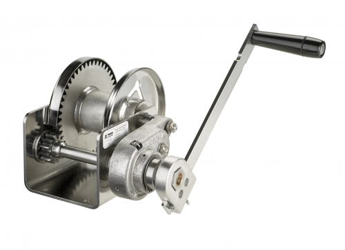Thern Spur Gear Hand Winches - Stainless Steel